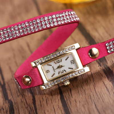 Fashion Korea Velvet Square Bracelet Watch Womens Wreath Watch with Diamond Belt Quartz Watch Womens Model
Fashion Korea Velvet Square Bracelet Watch Womens Wreath Watch with Diamond Belt Quartz Watch Womens Model