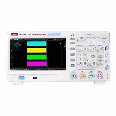 UNI-T UPO2072CS UPO2074CS UPO2102CS UPO2104CS Digital Phosphor Oscilloscope 2 Channels 70MHz Bandwidth 1GSs 50000wfmss
UNI-T UPO2072CS UPO2074CS UPO2102CS UPO2104CS Digital Phosphor Oscilloscope 2 Channels 70MHz Bandwidth 1GSs 50000wfmss