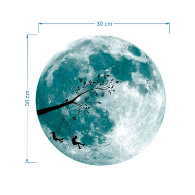 〖Follure〗30cm 3D Large Moon Fluorescent Wall Sticker Removable Glow In The Dark Sticker
〖Follure〗30cm 3D Large Moon Fluorescent Wall Sticker Removable Glow In The Dark Sticker