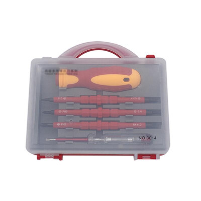 Insulated Tools Set Multi-Functional Electrician Screwdriver Manual Precision Screw Driver
Insulated Tools Set Multi-Functional Electrician Screwdriver Manual Precision Screw Driver