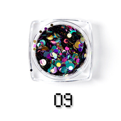 Rosalind 1 box Nail Art Glitter Decoration Paillette Mixed Mini Round Shining Manicure
Rosalind 1 box Nail Art Glitter Decoration Paillette Mixed Mini Round Shining Manicure