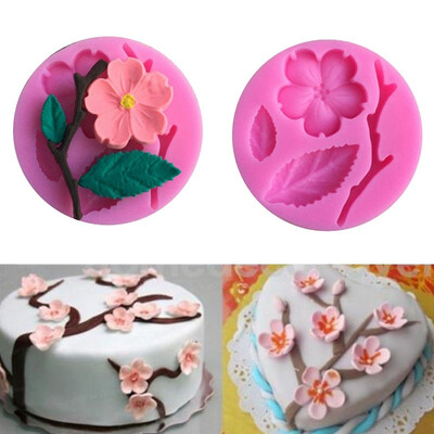 Peach Blossom Cake Decorating Tool 3D Food-grade Silicone Mold Chocolate Candy Jello Baking Moldes De Silicona Para Reposteria
Peach Blossom Cake Decorating Tool 3D Food-grade Silicone Mold Chocolate Candy Jello Baking Moldes De Silicona Para Reposteria