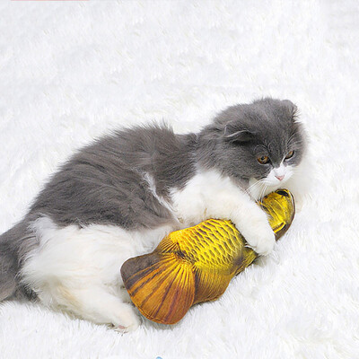 Gobestart Pet 3D Carp Model Cat Toy Simulation Fish Toy Gift Cat Mint Fish Plush Pillow
Gobestart Pet 3D Carp Model Cat Toy Simulation Fish Toy Gift Cat Mint Fish Plush Pillow