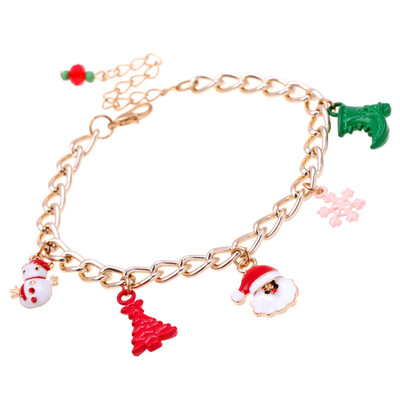 Santa Claus Snowflake Bracelet Fashion Christmas Gifts Bracelet Bangle Crystal Charm Bracelet
Santa Claus Snowflake Bracelet Fashion Christmas Gifts Bracelet Bangle Crystal Charm Bracelet