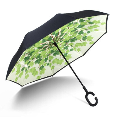 Cshaped Handle Windproof Reverse Folding Umbrella Double Layer Man Women Sunny Rainy Car Inverted Umbrellas Double Layer Anti UV
Cshaped Handle Windproof Reverse Folding Umbrella Double Layer Man Women Sunny Rainy Car Inverted Umbrellas Double Layer Anti UV