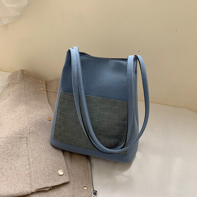 Autumn&winter on the new large bag women 2019 new Korean fashion matte shoulder bag Joker texture temperament bucket bag
Autumn&winter on the new large bag women 2019 new Korean fashion matte shoulder bag Joker texture temperament bucket bag