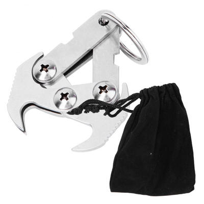 Greensen Outdoor Multi-Functional Stainless Steel Folding Grappling Hook Rock Climbing Claw Rescue Tool 
Greensen Outdoor Multi-Functional Stainless Steel Folding Grappling Hook Rock Climbing Claw Rescue Tool