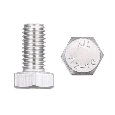 DIN933 304 Stainless Steel Outer Hexagon Screw