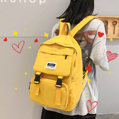 Bf wind-old-style schoolbag womens Korean-style high-middle-central-origin ulzzang Skinss double-shoulder bag for all-in-one
Bf wind-old-style schoolbag womens Korean-style high-middle-central-origin ulzzang Skinss double-shoulder bag for all-in-one