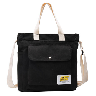 Tailored Womens 2019 New Fashion Wild Canvas Large Capacity Shoulder Bag