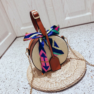 Tailored Womens Fashion Color Ribbon Straw Bag Saddle Bag Shoulder Bag Messenger Bag
Tailored Womens Fashion Color Ribbon Straw Bag Saddle Bag Shoulder Bag Messenger Bag