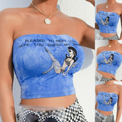 Sexy Women Girl Blue Off Shoulder Crop Tops Casual Bra Slim Camis Tank Vest US
Sexy Women Girl Blue Off Shoulder Crop Tops Casual Bra Slim Camis Tank Vest US