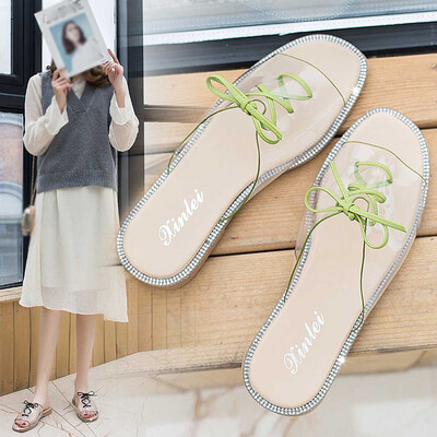 Rose Fashion Ladies Flat Transparent Strap Slippers Casual Shoes Open Toe Beach Shoes
Rose Fashion Ladies Flat Transparent Strap Slippers Casual Shoes Open Toe Beach Shoes