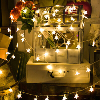 Siaonvr 40 LED 6M Star String Lights Battery Operated Fairy String Light For Home Party
Siaonvr 40 LED 6M Star String Lights Battery Operated Fairy String Light For Home Party