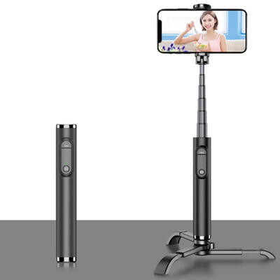 OTH-AB701 Portable Aluminum Alloy Remote Control Wireless Bluetooth Phone Selfie Stick Rod With Tripod Bracket
OTH-AB701 Portable Aluminum Alloy Remote Control Wireless Bluetooth Phone Selfie Stick Rod With Tripod Bracket