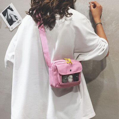 Summer new small bag female 2019 new ins super fire canvas shoulder Messenger bag Korean version of the ocean cartoon package
Summer new small bag female 2019 new ins super fire canvas shoulder Messenger bag Korean version of the ocean cartoon package