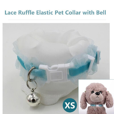 Pet Collar Lace Ruffle Elastic Collar with Bell Adjustable Cat Collar Soft Fabric Neck Strap with Bell for Dog Puppy Cat Kitty
Pet Collar Lace Ruffle Elastic Collar with Bell Adjustable Cat Collar Soft Fabric Neck Strap with Bell for Dog Puppy Cat Kitty