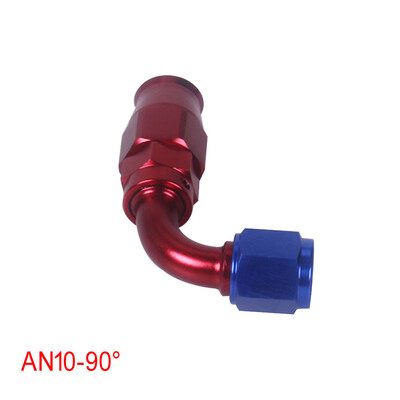 Tailored AN-10 90 degree Stealth Blue & Red Teflon Hose Fitting Oil Fuel Line Adapter
Tailored AN-10 90 degree Stealth Blue & Red Teflon Hose Fitting Oil Fuel Line Adapter