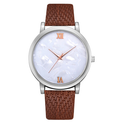 Quartz watch Korean version of casual temperament female student quartz watch woven pattern belt watch
Quartz watch Korean version of casual temperament female student quartz watch woven pattern belt watch