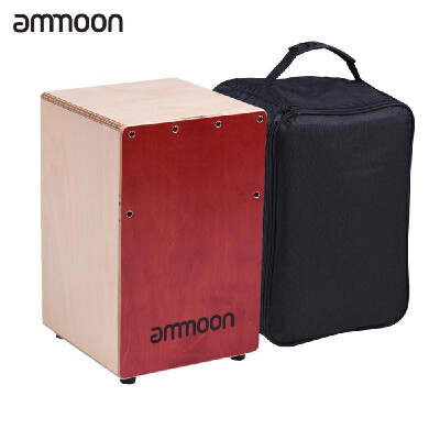 ammoon Children Kids Wooden Cajon Box Drum Hand Drum Percussion Instrument Birch Wood with Adjustable Strings Carrying Bag
ammoon Children Kids Wooden Cajon Box Drum Hand Drum Percussion Instrument Birch Wood with Adjustable Strings Carrying Bag