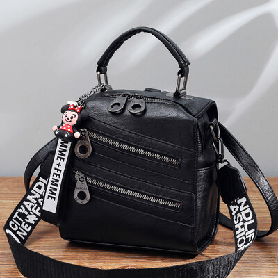 Mini shoulder bag ladies fashion mostly use soft texture Korean version Baitao slanting recreational locomotive shoulder tide
Mini shoulder bag ladies fashion mostly use soft texture Korean version Baitao slanting recreational locomotive shoulder tide