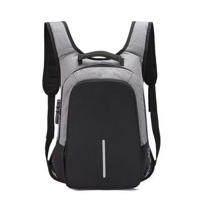 Mens backpack wear-resistant Oxford cloth simple laptop bag gift