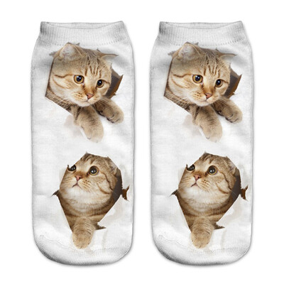1Pair Women Low Cut Ankle Socks Funny Socks Cat Cartoon 3D Printing Socks Cotton Hosiery Printed Socks
1Pair Women Low Cut Ankle Socks Funny Socks Cat Cartoon 3D Printing Socks Cotton Hosiery Printed Socks