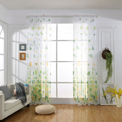 Polyester Bright Flower Pattern Vines Leaves Tulle Door Window Curtains Drape Panel Sheer Scarf Valances Senior
Polyester Bright Flower Pattern Vines Leaves Tulle Door Window Curtains Drape Panel Sheer Scarf Valances Senior