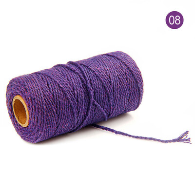 Toponeto 100m Long100Yard Pure Cotton Twisted Cord Rope Crafts Macrame Artisan String
Toponeto 100m Long100Yard Pure Cotton Twisted Cord Rope Crafts Macrame Artisan String