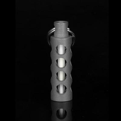 Tritium Self Luminous Key Ring Ultralight Glow In The Dark Titanium Alloy Keychain Ring Pendant Emergency Survival Mini Light Lamp
Tritium Self Luminous Key Ring Ultralight Glow In The Dark Titanium Alloy Keychain Ring Pendant Emergency Survival Mini Light Lamp