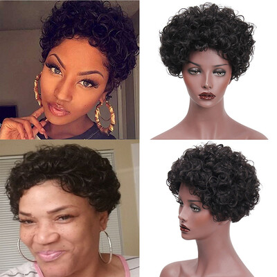 〖Follure〗Synthetic Short Afro Curly Black Wig Pixie Cut Wig for Women with a Free Wig Cap
〖Follure〗Synthetic Short Afro Curly Black Wig Pixie Cut Wig for Women with a Free Wig Cap