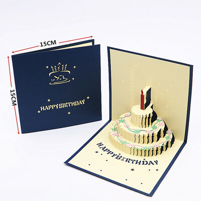 Happy Birthday Lover Anniversary Invitations Cake 3D Greeting Card Postcard 
Happy Birthday Lover Anniversary Invitations Cake 3D Greeting Card Postcard