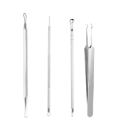 Blackhead Vacuum 4Pcs Stainless Steel Blackhead Extractor Tool Facial Comedone Acne Blemish Remover Kit Treatment Set Blackhead Re
Blackhead Vacuum 4Pcs Stainless Steel Blackhead Extractor Tool Facial Comedone Acne Blemish Remover Kit Treatment Set Blackhead Re