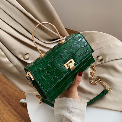 Small bag female new wave Korean version of the wild chain small square bag fashion stone pattern shoulder Messenger bag
Small bag female new wave Korean version of the wild chain small square bag fashion stone pattern shoulder Messenger bag