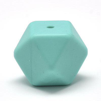 Food Grade Environmental Silicone Beads Chewing Beads For Teethers DIY Nursing Necklaces Making Faceted Cube Cyan 14x14x14mm
Food Grade Environmental Silicone Beads Chewing Beads For Teethers DIY Nursing Necklaces Making Faceted Cube Cyan 14x14x14mm