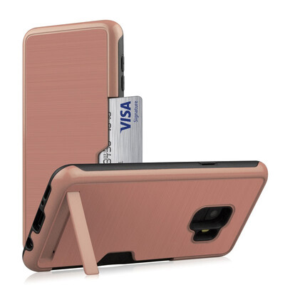 Hybrid Bumper Case Samsung Galaxy S9 Card Holder Cover Samsung S9 SM G9608 G9608F G960N G960U G960U1 G960W G960FDS TPU Stand Case
Hybrid Bumper Case Samsung Galaxy S9 Card Holder Cover Samsung S9 SM G9608 G9608F G960N G960U G960U1 G960W G960FDS TPU Stand Case