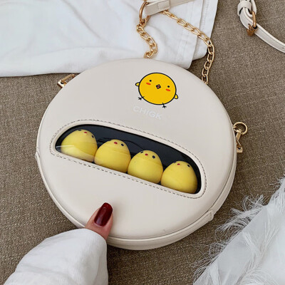 Summer transparent small bag new 2019 chain shoulder Messenger bag girl cute cartoon small round bag
Summer transparent small bag new 2019 chain shoulder Messenger bag girl cute cartoon small round bag
