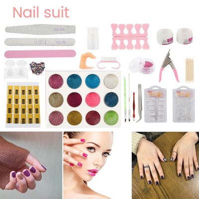 78pcs Nail Acrylic Powder Glitter Manicure Set for Nail Art Kit Gems Decoration Crystal Rhinestone Brush Tools Kit for Manicure
78pcs Nail Acrylic Powder Glitter Manicure Set for Nail Art Kit Gems Decoration Crystal Rhinestone Brush Tools Kit for Manicure