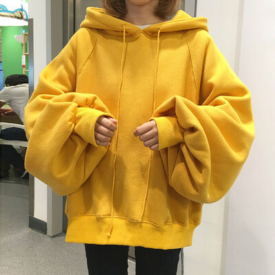 Tailored Women Fashion Loose Solid Color Hooded Lantern Sleeves Sweater Hoodie Crop Tops
Tailored Women Fashion Loose Solid Color Hooded Lantern Sleeves Sweater Hoodie Crop Tops