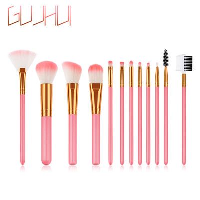 〖Follure〗12PCS Plastic Cosmetic Makeup Brush Foundation Powder Eyeshadow Brush With Bag
〖Follure〗12PCS Plastic Cosmetic Makeup Brush Foundation Powder Eyeshadow Brush With Bag