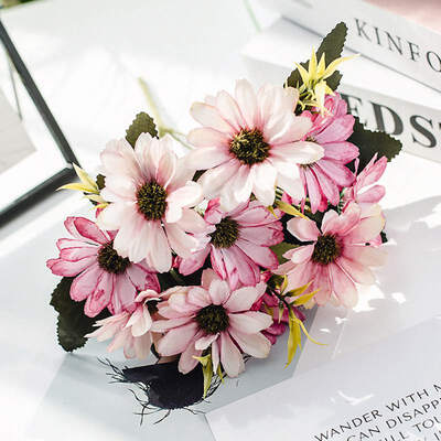 Artificial Daisy Flowers Cosmos Silk Fake Flowers Decorative Stamens Small Daisies for Wedding Flowers Home Decor
Artificial Daisy Flowers Cosmos Silk Fake Flowers Decorative Stamens Small Daisies for Wedding Flowers Home Decor