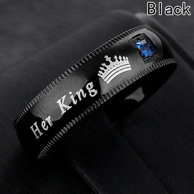 Rings Stainless Promise Steel Titanium Couple Fashion Real Ladies Practical Ring Personality
Rings Stainless Promise Steel Titanium Couple Fashion Real Ladies Practical Ring Personality