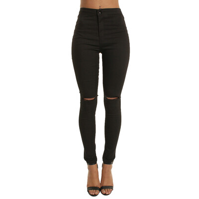〖Follure〗Women Casual Slim Solid Hole Long Jeans Zippers Sexy Skinny Pants Daily Trousers
〖Follure〗Women Casual Slim Solid Hole Long Jeans Zippers Sexy Skinny Pants Daily Trousers