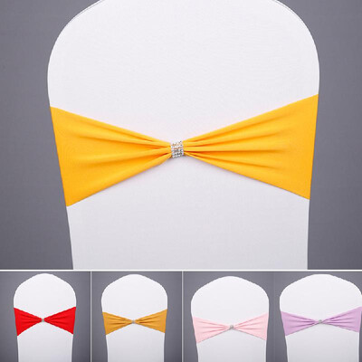 Chair Sash Bow Elastic Chair Ribbon Back Tie Bands for Wedding Party Ceremony Banquet
Chair Sash Bow Elastic Chair Ribbon Back Tie Bands for Wedding Party Ceremony Banquet