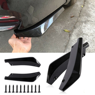 2Pcspair Universal Carbon Fiber Rear Bumper Lip Diffuser Splitter Canard Protector with Matching Screws
2Pcspair Universal Carbon Fiber Rear Bumper Lip Diffuser Splitter Canard Protector with Matching Screws