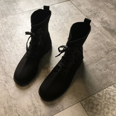 Short boots spring&autumn single-boots England style spring-elastic knitted socks Brigazzang good-looking locomotive boot
Short boots spring&autumn single-boots England style spring-elastic knitted socks Brigazzang good-looking locomotive boot