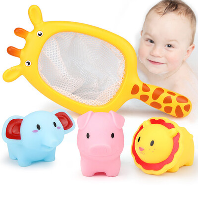Tailored Baby Bathing Floating Soft Rubber Animals Water Tub Toy Squirts Spoon-Net 1 Set
Tailored Baby Bathing Floating Soft Rubber Animals Water Tub Toy Squirts Spoon-Net 1 Set