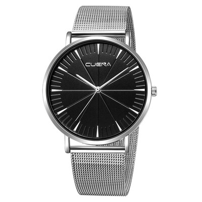 Gobestart CUENA Men Fashion Military Stainless Steel Analog Sport Quartz Business Wrist Watch
Gobestart CUENA Men Fashion Military Stainless Steel Analog Sport Quartz Business Wrist Watch