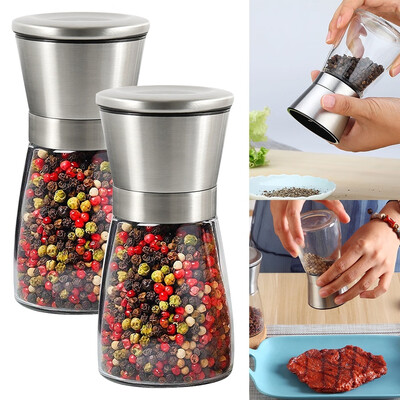 12PCS Stainless Steel Salt Pepper Grinder- Pepper Mill&Salt Mill Spice Grinder Machine Kitchen Tools
12PCS Stainless Steel Salt Pepper Grinder- Pepper Mill&Salt Mill Spice Grinder Machine Kitchen Tools