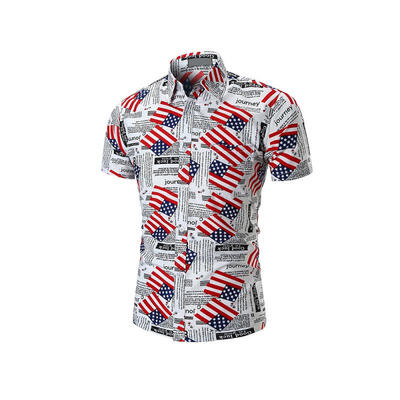 Blouse Tops Mens Fashion American Flag Print Shirt Mens Summer Short Sleeve Slim Fancy Shirts C26xz1503
Blouse Tops Mens Fashion American Flag Print Shirt Mens Summer Short Sleeve Slim Fancy Shirts C26xz1503
